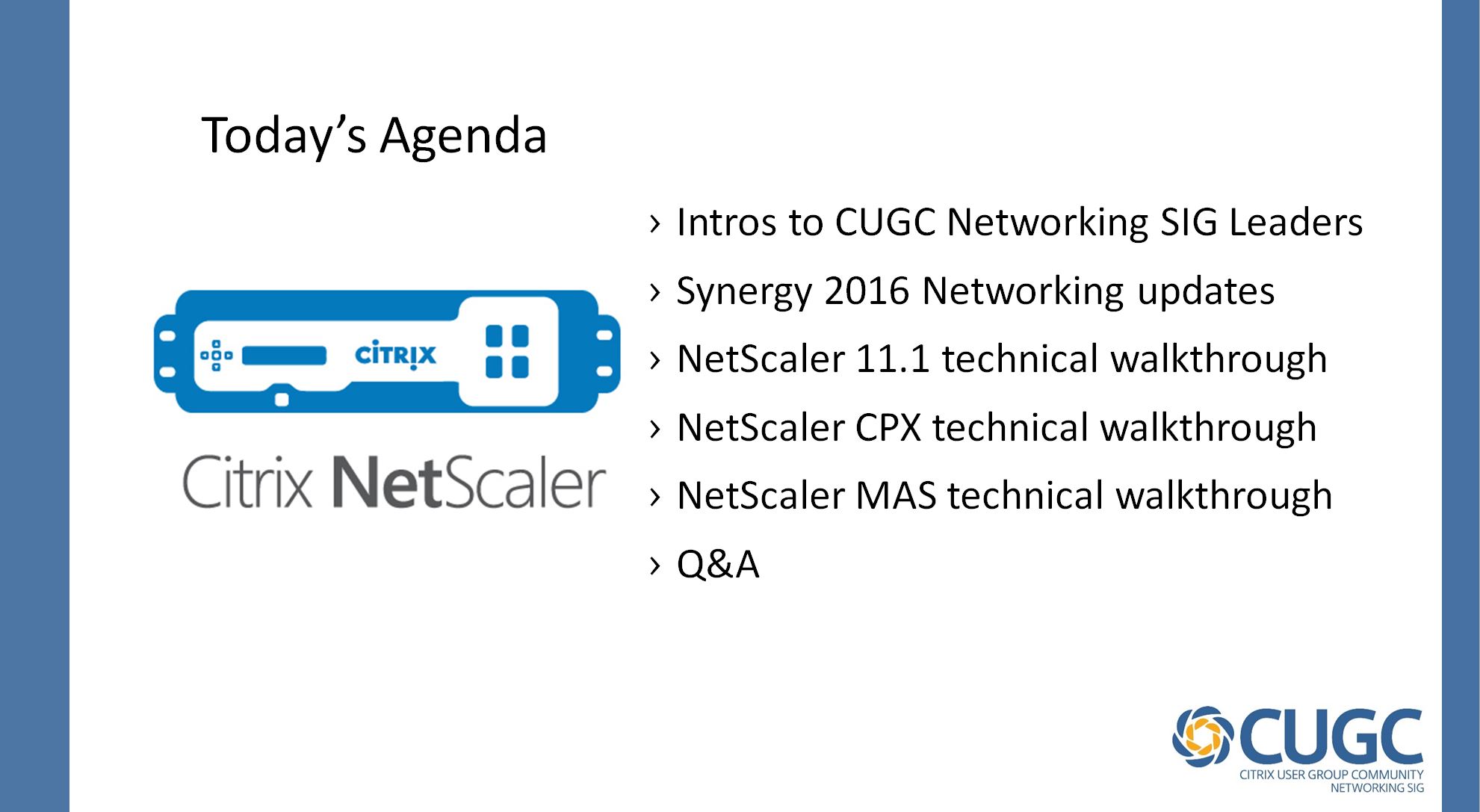 cugc-networking-sig-webinar-agenda